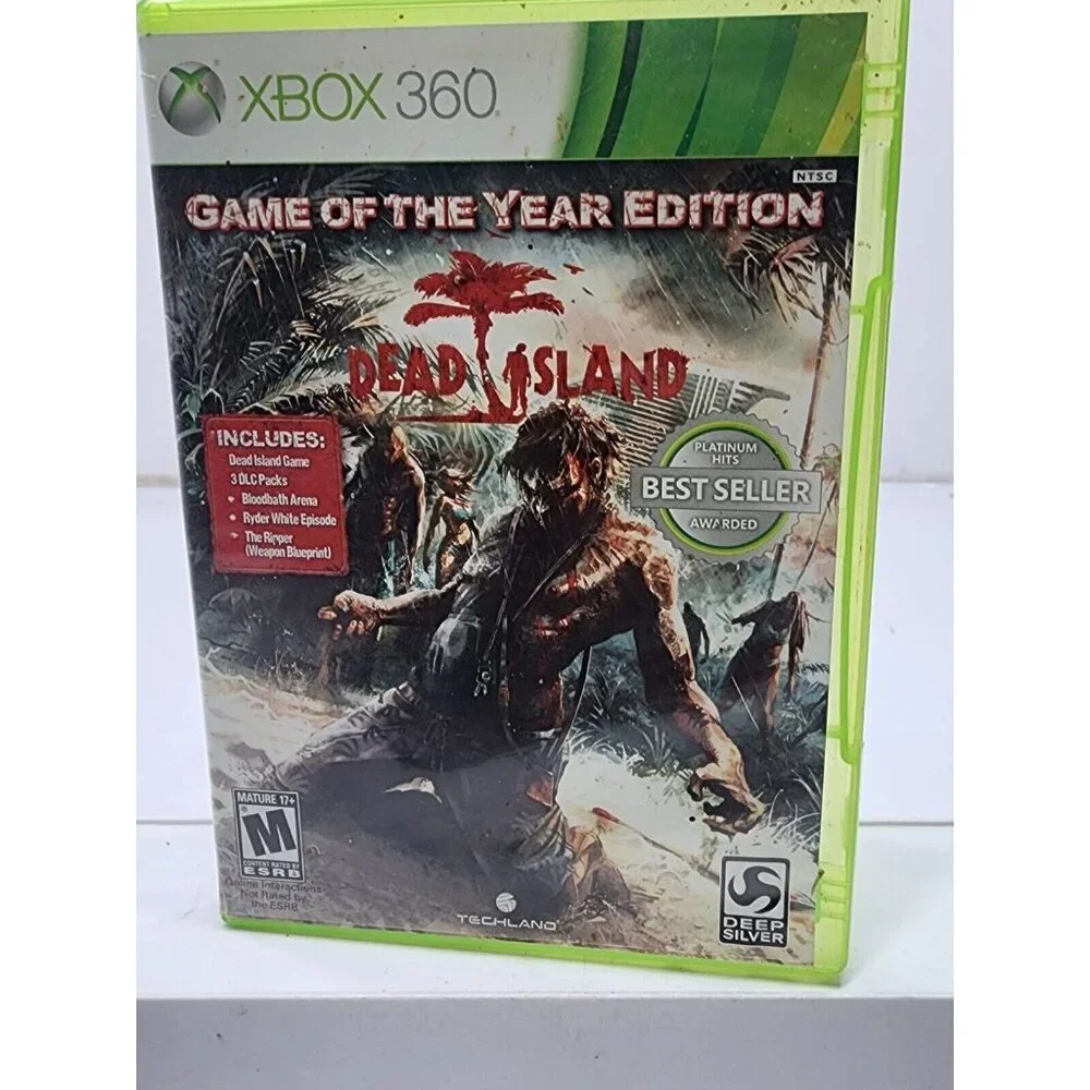 Dead Island: Game of the Year Edition Xbox 360 Microsoft Complete With Manual